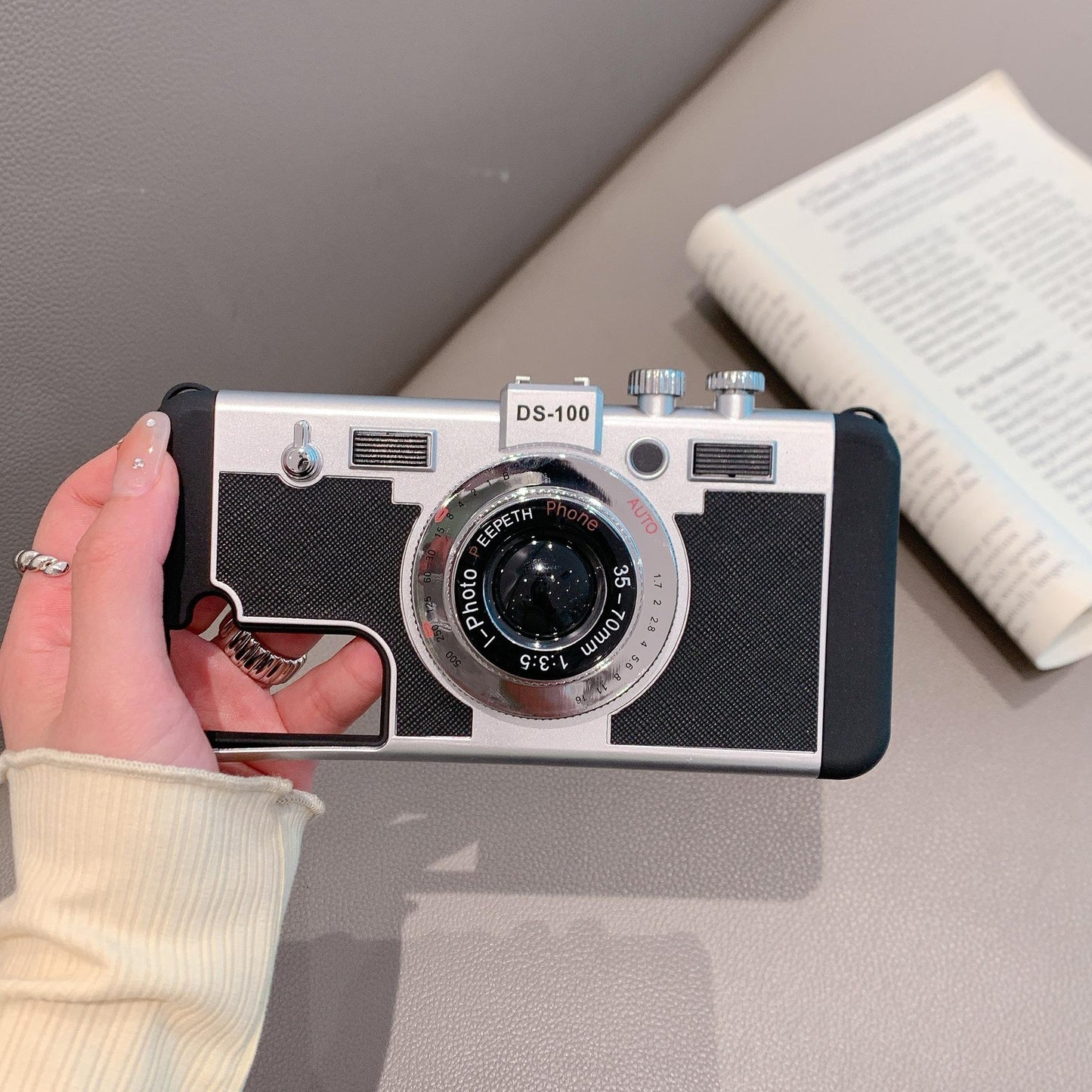Classic 3D Camera Lens Defense Case - Samsung