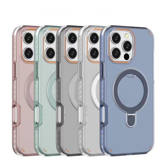 Serene Metal Ring Magsafe Case - iPhone