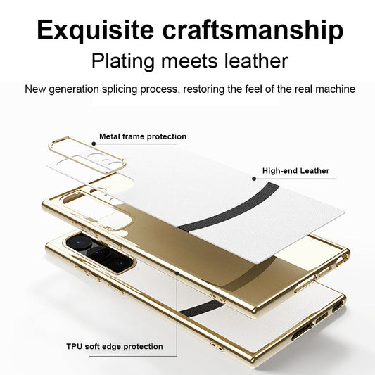 Aura Ace Vegan Leather Case - Samsung