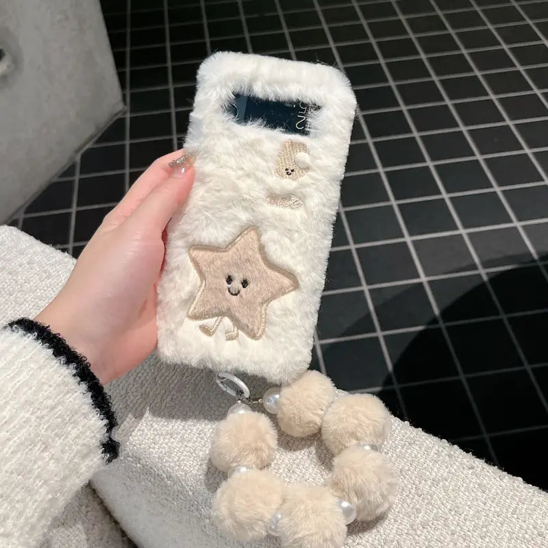 Starry Dream Plush Phone Case - Samsung
