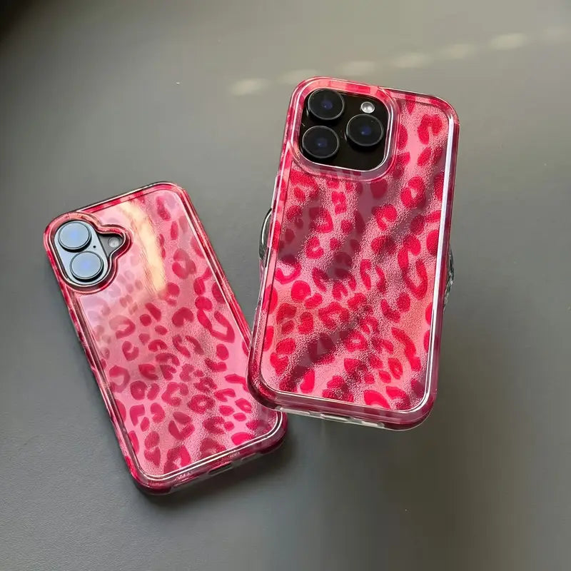 Wild Diva Luxe 3D Leopard Print Case