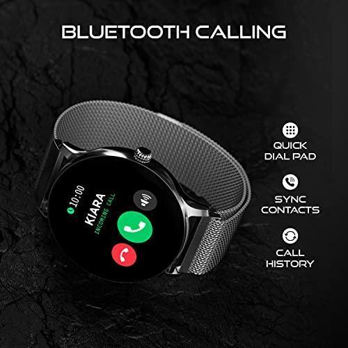 Fire-Boltt Phoenix Ultra Luxury Stainless Steel, Bluetooth Calling Smartwatch, AI Voice Assistant, Metal Body with 120+ Sports Modes, SpO2, Heart Rate Monitoring (Silver)