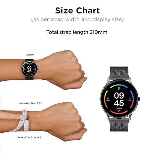 Fire-Boltt Phoenix Ultra Luxury Stainless Steel, Bluetooth Calling Smartwatch, AI Voice Assistant, Metal Body with 120+ Sports Modes, SpO2, Heart Rate Monitoring (Silver)