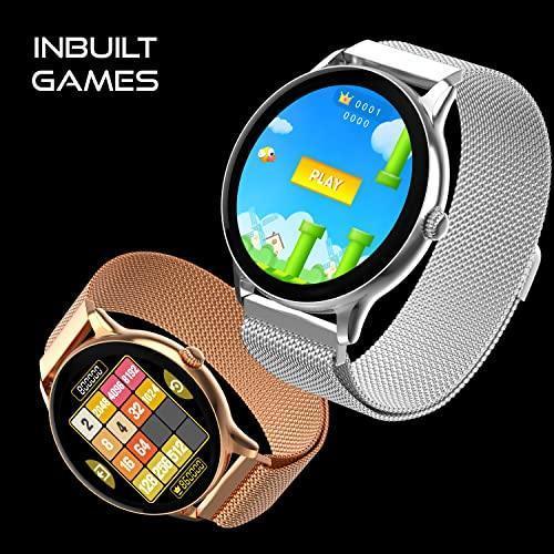 Fire-Boltt Phoenix Ultra Luxury Stainless Steel, Bluetooth Calling Smartwatch, AI Voice Assistant, Metal Body with 120+ Sports Modes, SpO2, Heart Rate Monitoring (Silver)