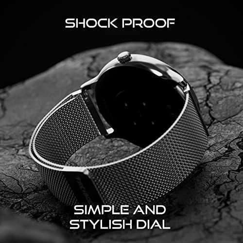 Fire-Boltt Phoenix Ultra Luxury Stainless Steel, Bluetooth Calling Smartwatch, AI Voice Assistant, Metal Body with 120+ Sports Modes, SpO2, Heart Rate Monitoring (Silver)