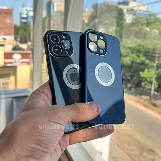 iPhone Series Logo Display Camera Protection Case