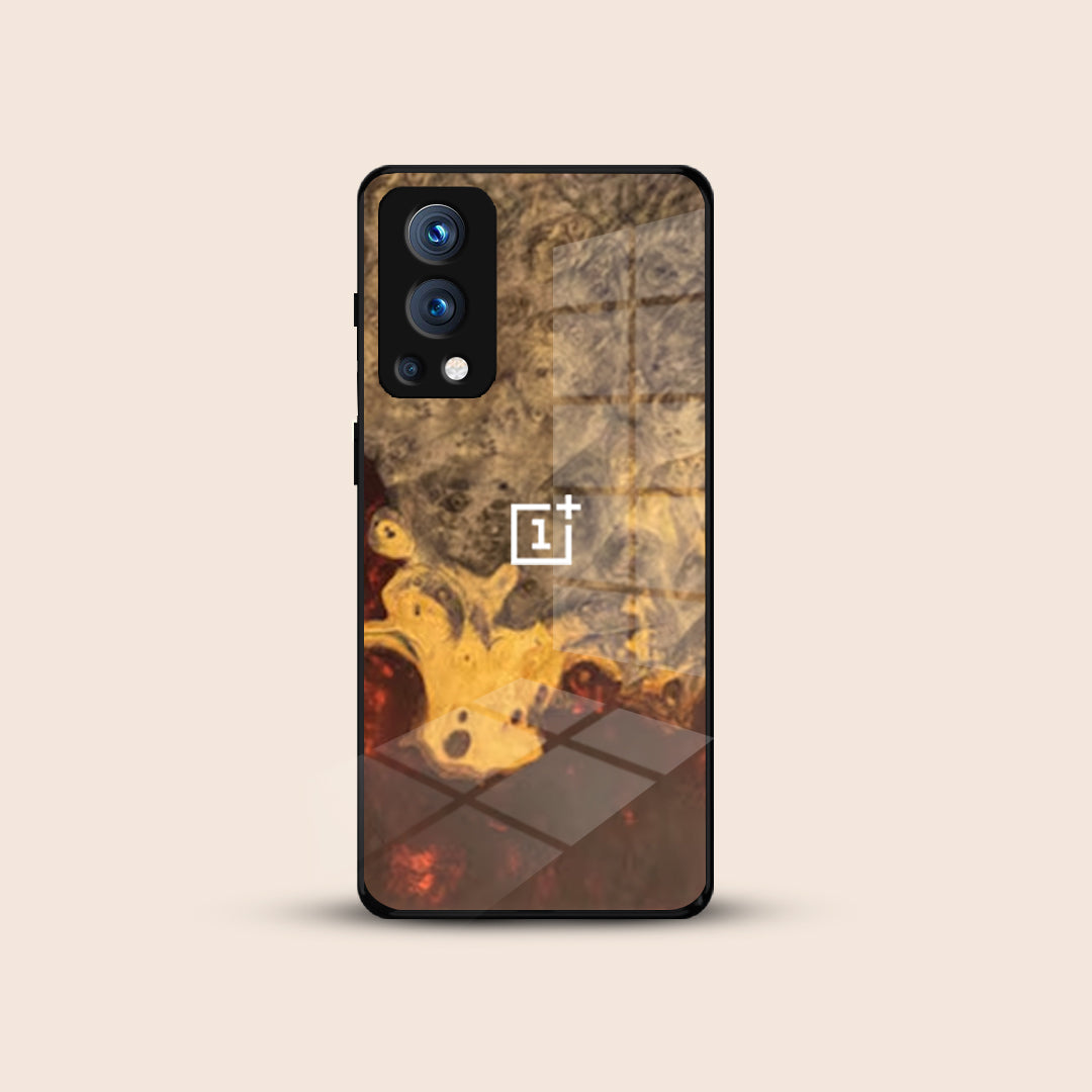Resin Art Glass Back Case - OnePlus Nord Series