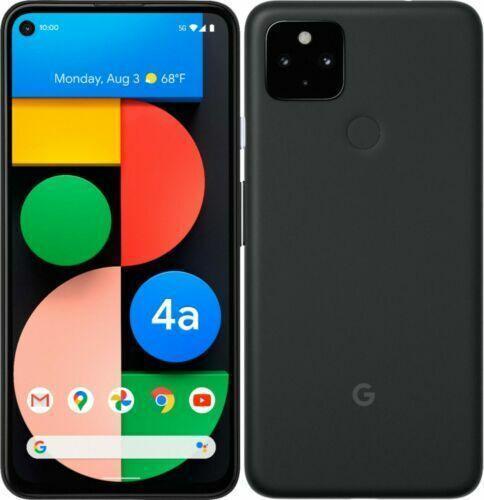 Google Pixel 4a 5G 128gb Verizon ONLY Black Refurbished