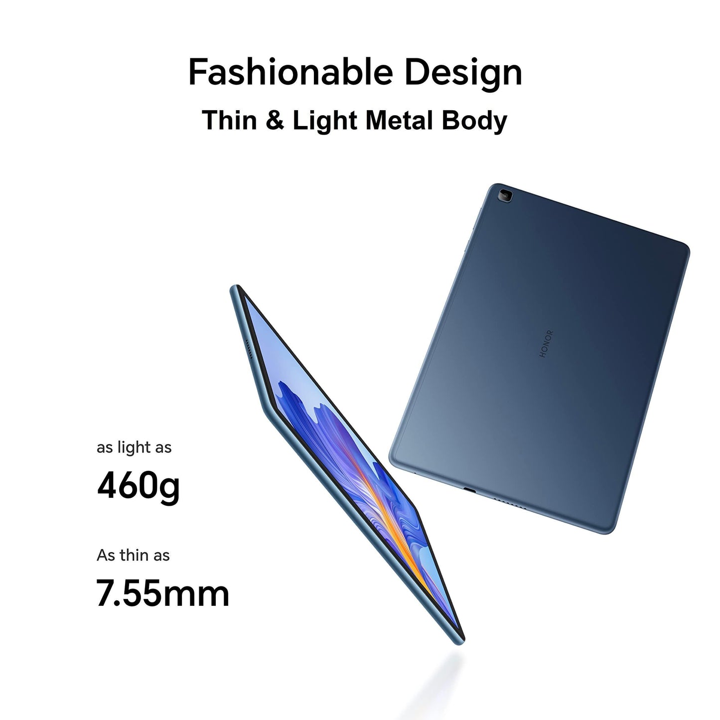 HONOR Pad X8 25.65 cm (10.1 inch) FHD Display, 3GB RAM, 32GB Storage, Mediatek MT8786, Android 12, Tuv Certified Eye Protection, Up to 14 Hours Battery WiFi Tablet, Blue Hour