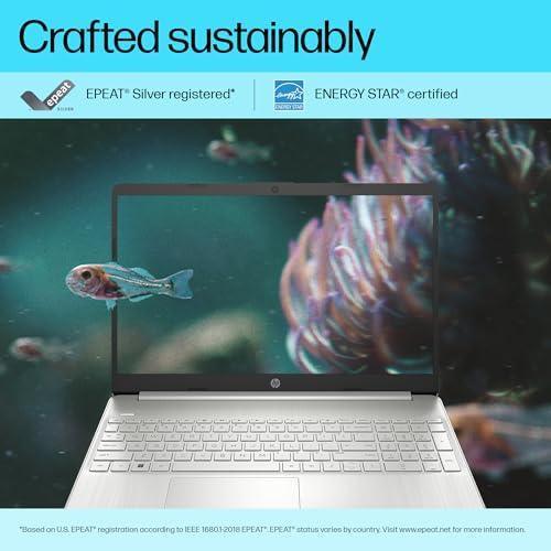 HP Laptop 15,12th Gen Intel Core i3-1215U,15.6 inch(39.6 cm),FHD,Anti-Glare,8 GB DDR4,512 GB SSD,Windows 11,MSO Used