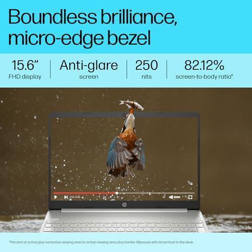 HP Laptop 15,12th Gen Intel Core i3-1215U,15.6 inch(39.6 cm),FHD,Anti-Glare,8 GB DDR4,512 GB SSD,Windows 11,MSO Used