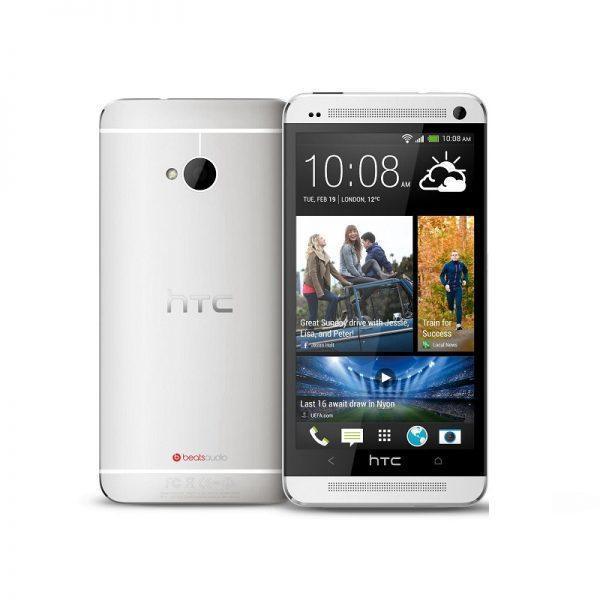 HTC One M7 Dual Sim– 32GB Silver – Android Smartphone – Refurbished