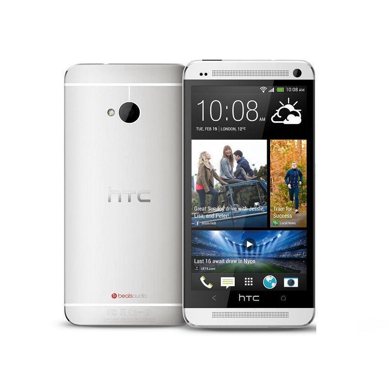 HTC One M7 Dual Sim– 32GB Silver – Android Smartphone – Refurbished