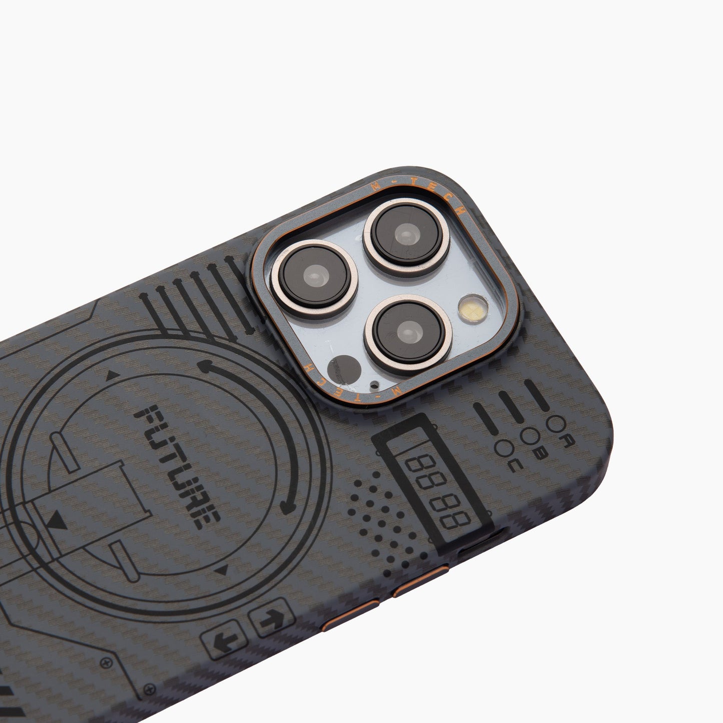Futuristic Carbon Print Magsafe Case - iPhone