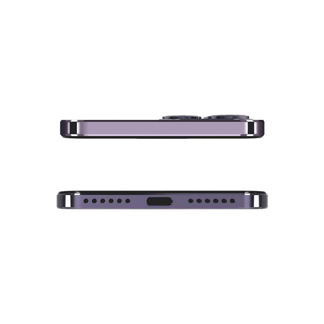 IKALL S3 Smartphone (6.8" HD Display, 6GB Ram, 128GB Storage, Dual 4G Sim) (21MP Camera) (Purple)