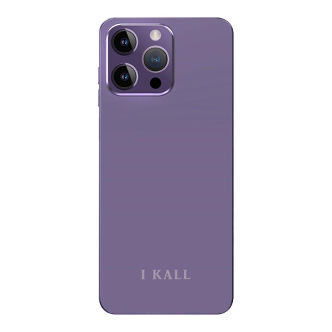 IKALL S3 Smartphone (6.8" HD Display, 6GB Ram, 128GB Storage, Dual 4G Sim) (21MP Camera) (Purple)
