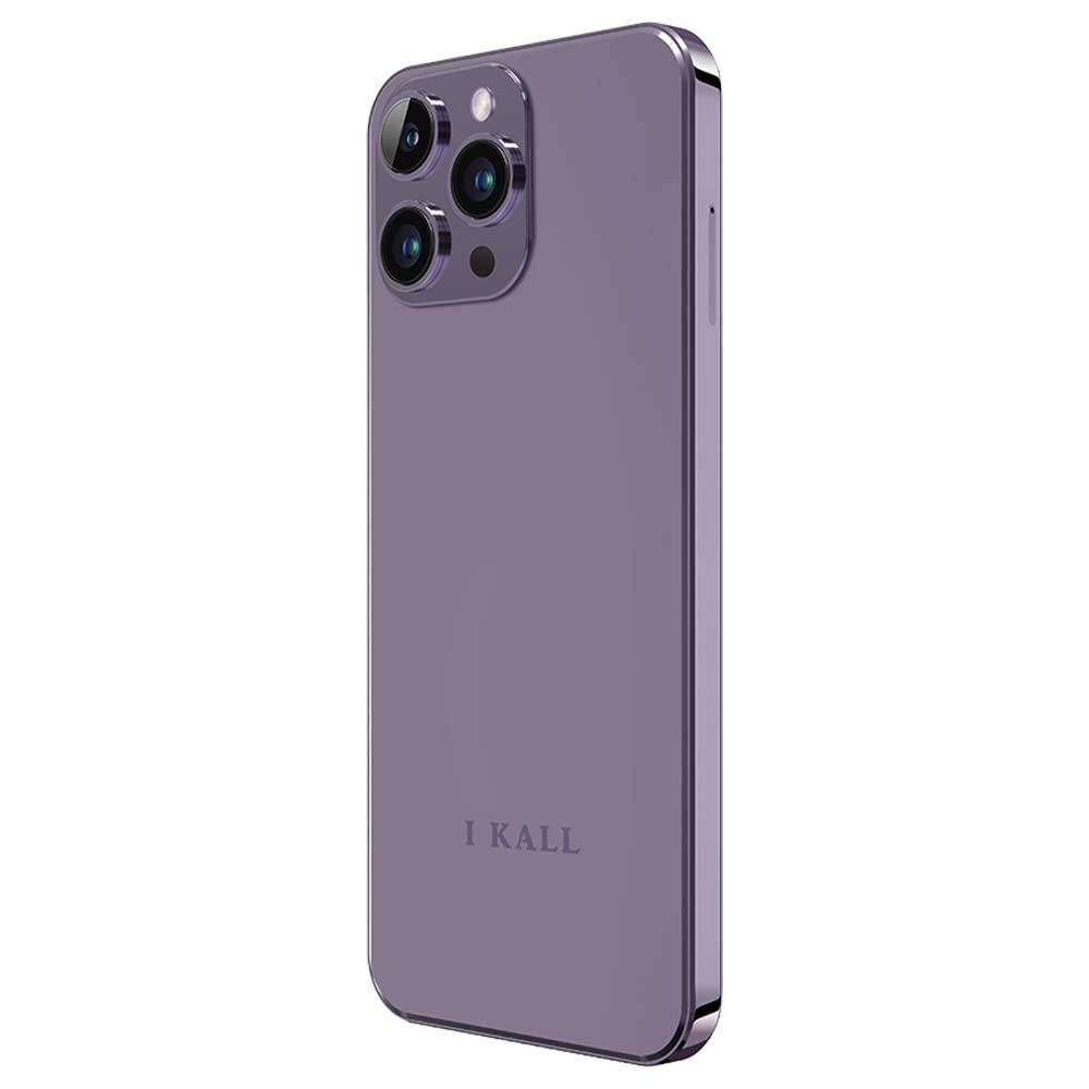 IKALL S3 Smartphone (6.8" HD Display, 6GB Ram, 128GB Storage, Dual 4G Sim) (21MP Camera) (Purple)