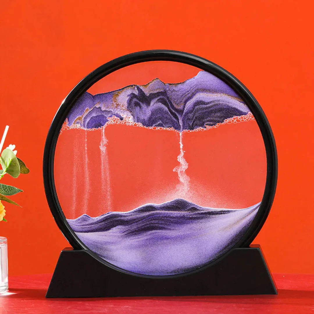 3D moving light sand art multi colors