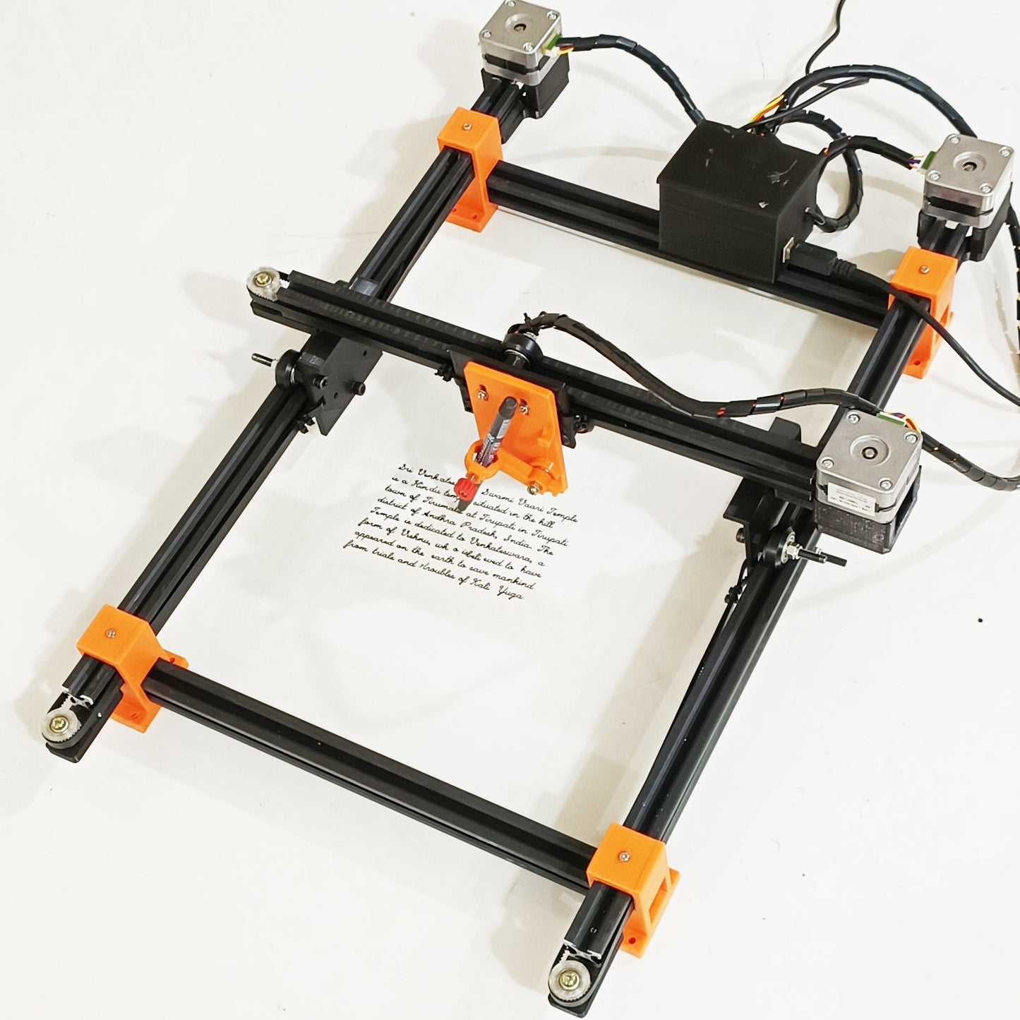 Techno-Tirupati; Fully Assembled XY Plotter For Writing, Drawing and Signature(For Office use only) V3.0