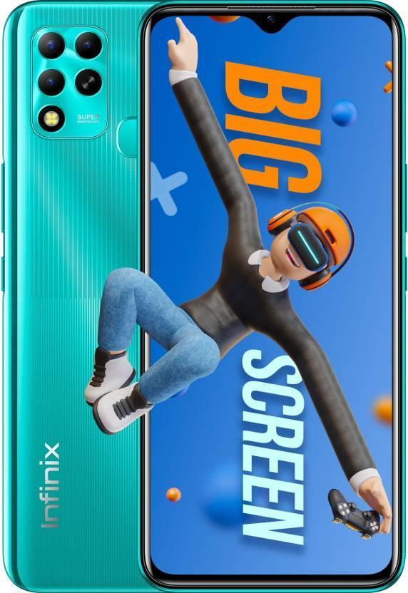 Infinix Hot 12 (Turquoise Cyan, 64 GB) (4 GB RAM) Refurbished