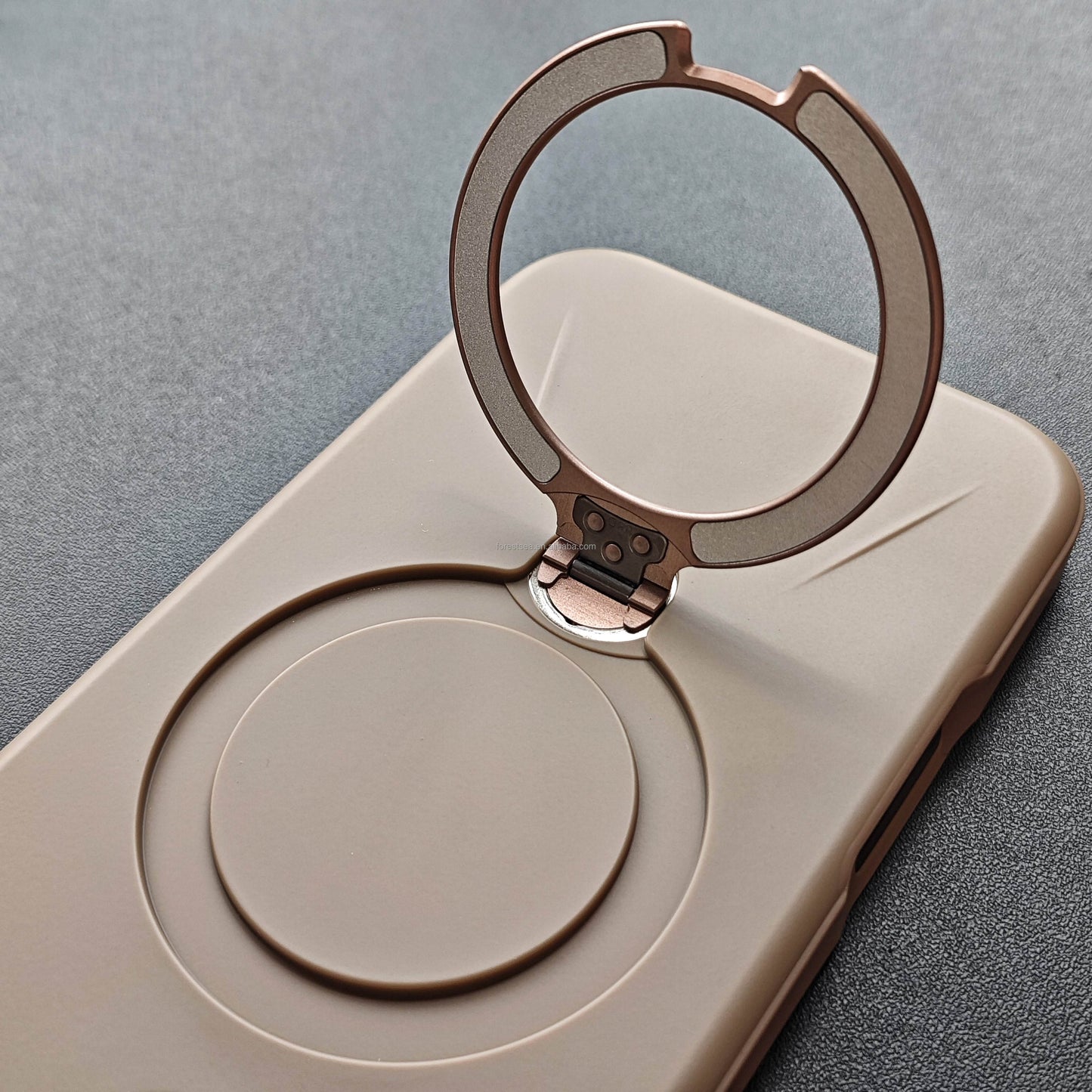 Bold Smooth Ring Holder Case - iPhone