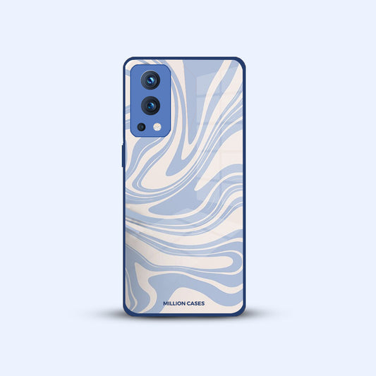 Wavy Abstract Glass Phone Case - OnePlus Nord Series