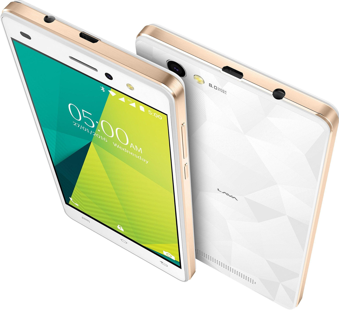 Lava X11 4G (White-Gold)