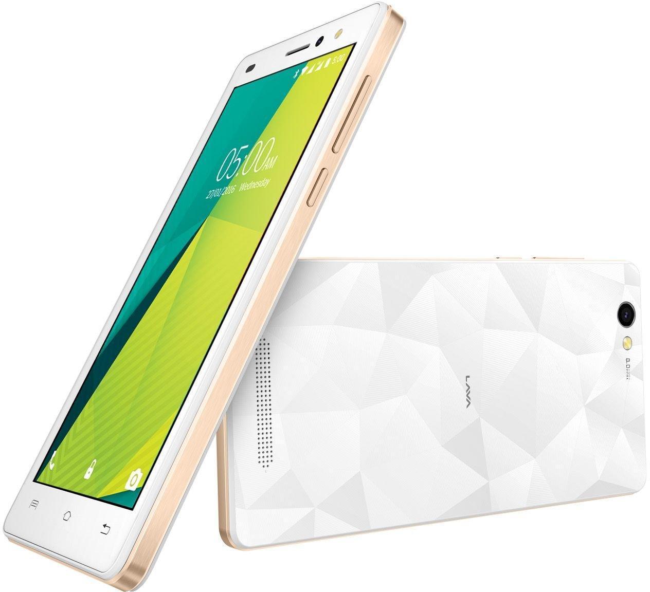 Lava X11 4G (White-Gold)