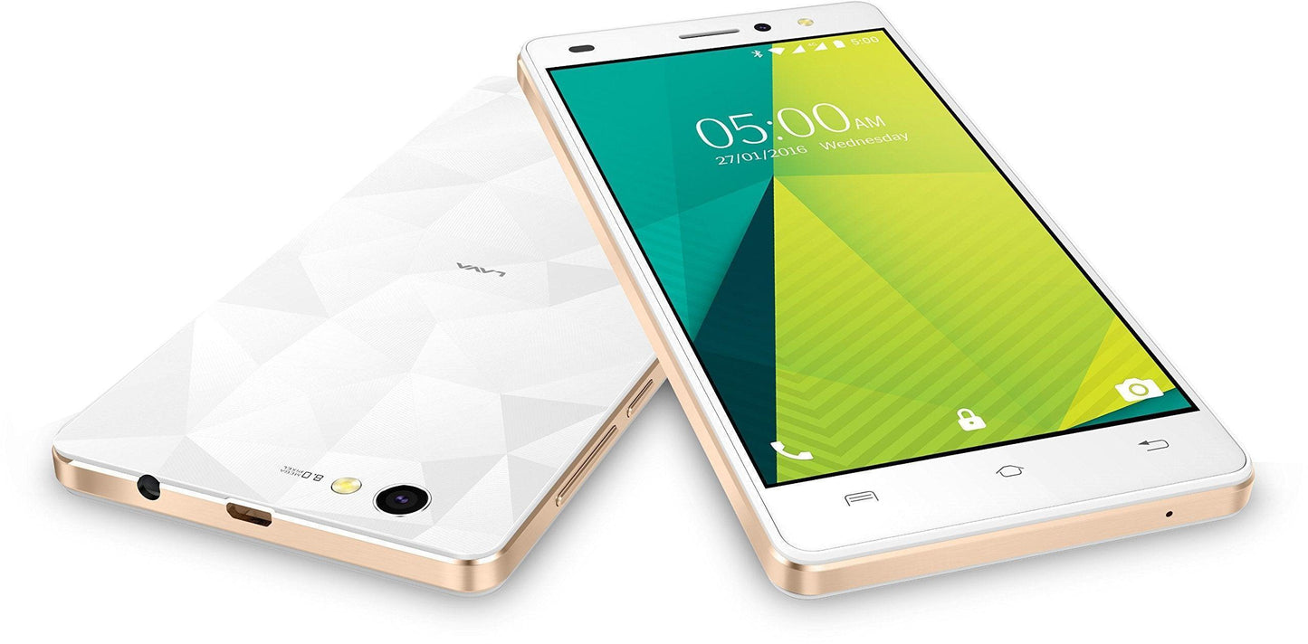 Lava X11 4G (White-Gold)
