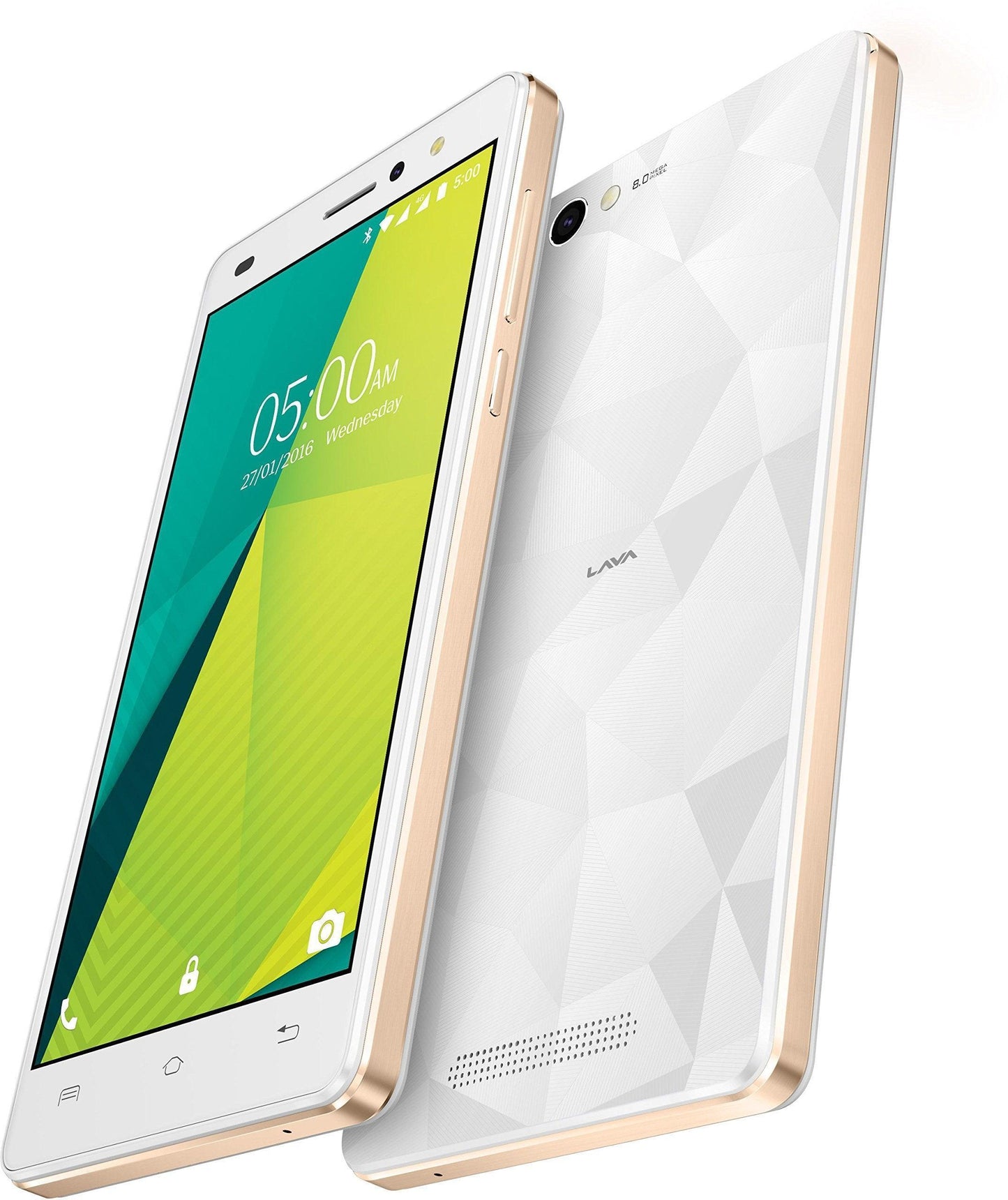 Lava X11 4G (White-Gold)
