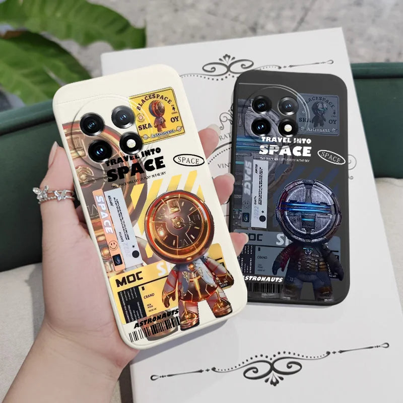 Space Explorer Silicone Case - OnePlus