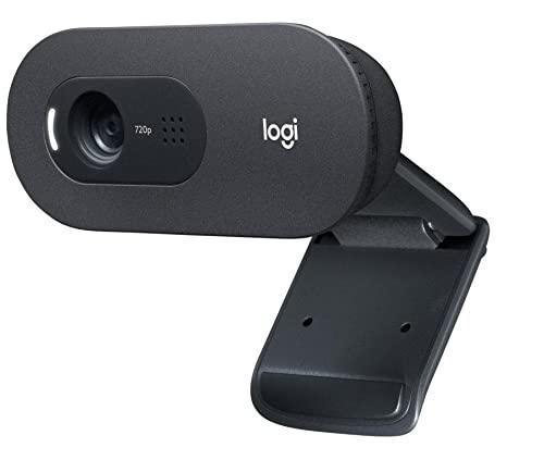 Logitech C505e HD Business Webcam - HD Webcam with 720p and Long-Range mic, Works with Windows, Mac or Chrome