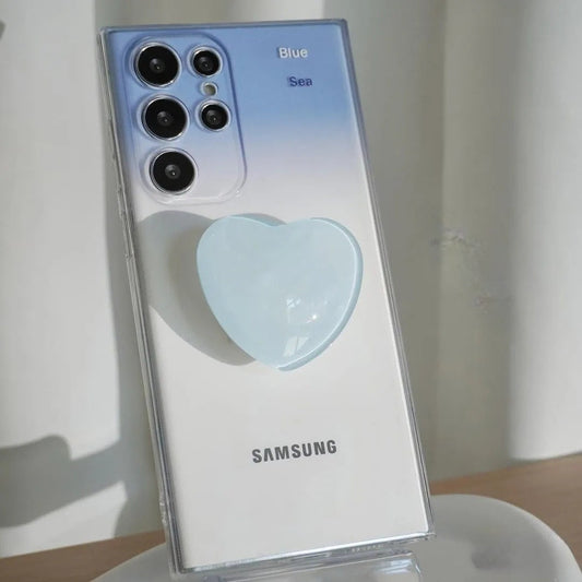 Magnetic Wave 3D Heart Case - Samsung