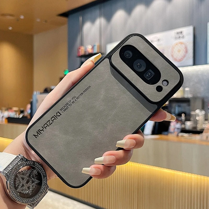 Premium Matte Leather Protective Case - Google