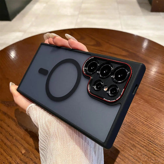 Crystal Shock Magnetic Translucent Magsafe Case - Samsung