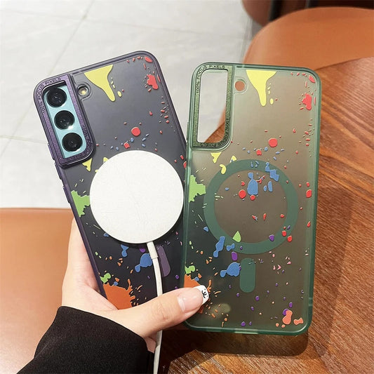 Graffiti Splash Artistry Color Pattern Case - Samsung