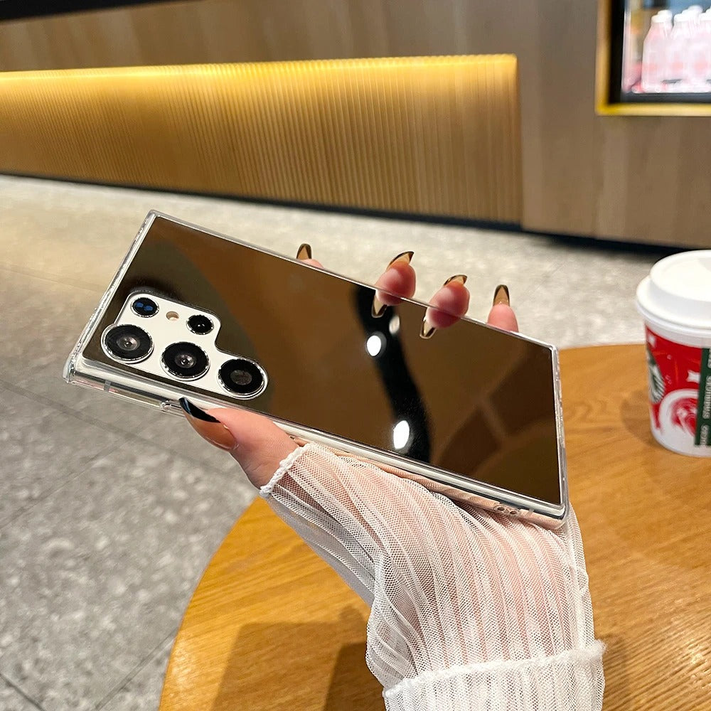 Glam Reflection Luxury Makeup Mirror Case - Samsung