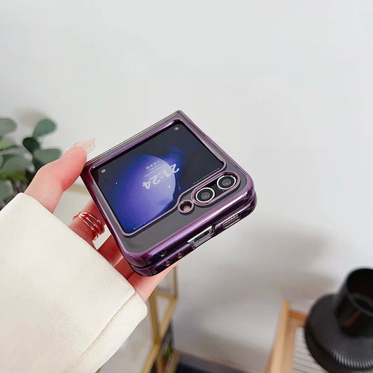 Aura Ring Electroplated Edge Clear Case - Samsung