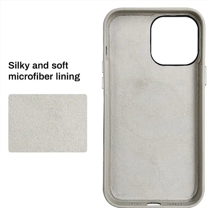 Luxe Magnetic Hot Leather Phone Case - iPhone