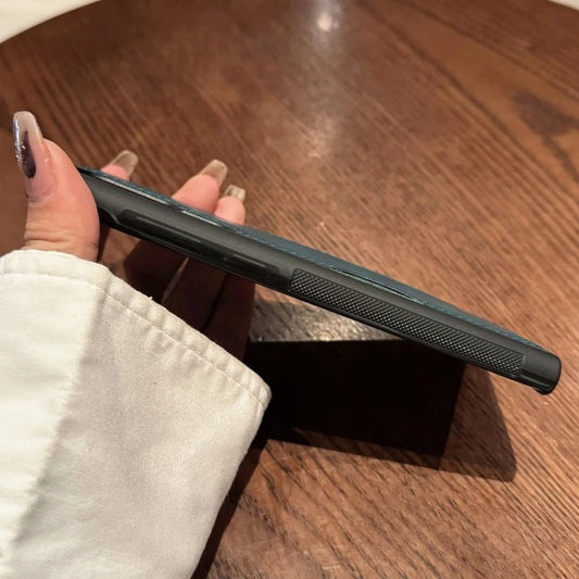 Premium Leather Card Holder Case - Samsung