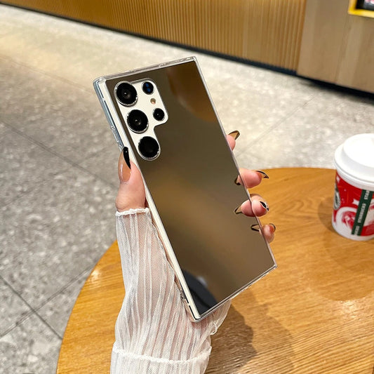 Glam Reflection Luxury Makeup Mirror Case - Samsung