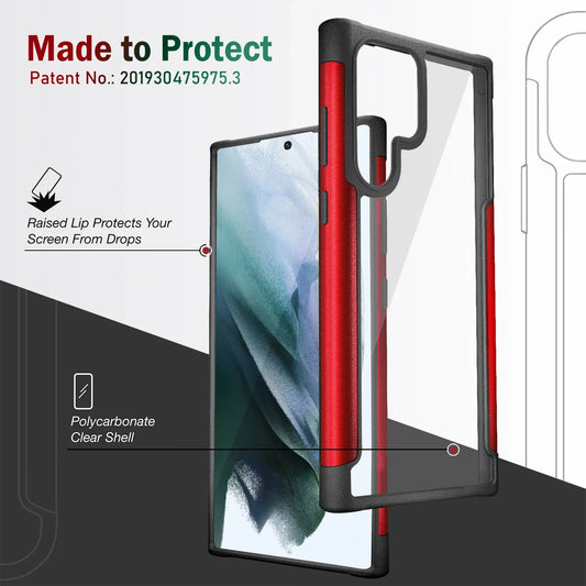 Titan Edge Rugged Metal Bumper Case - Samsung