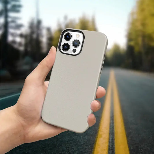 Luxe Magnetic Hot Leather Phone Case - iPhone