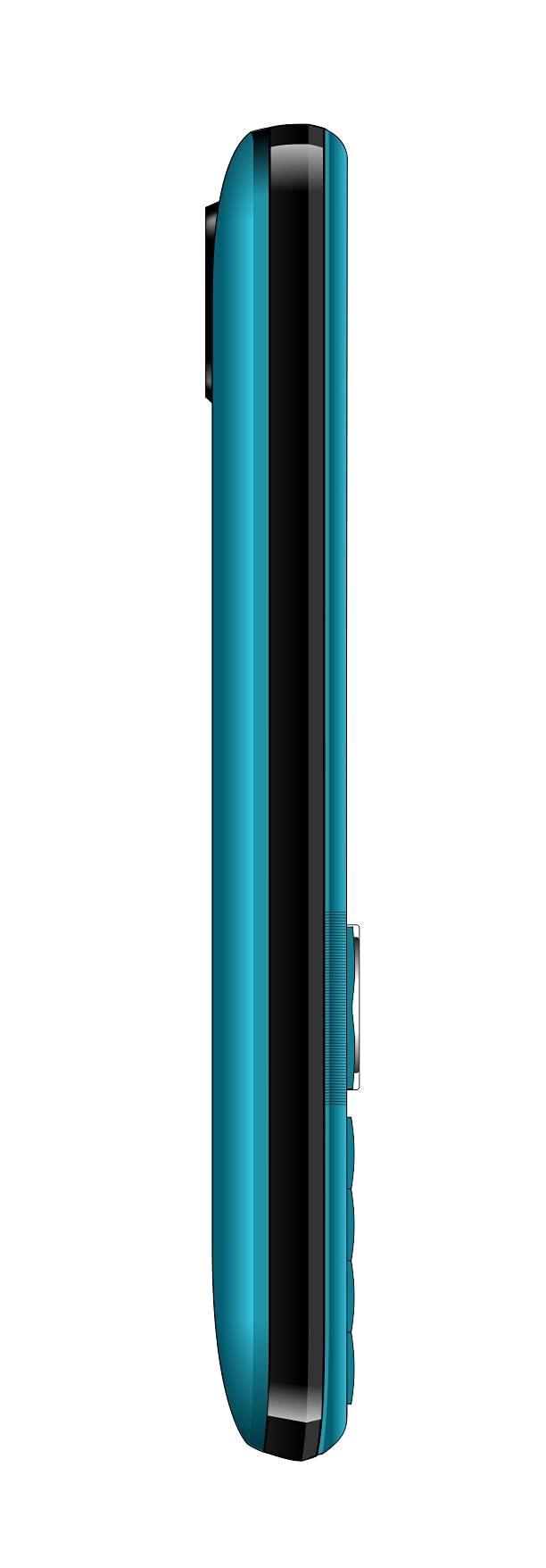 Micromax All-New X778 Sleek & Stylish Design| Dual Sim keypad Mobile with 2.4" Big Screen| Big Battery 2700 mAh Battery & Big Screen | Expandable Storage Upto 16GB | Wireless FM |Blue