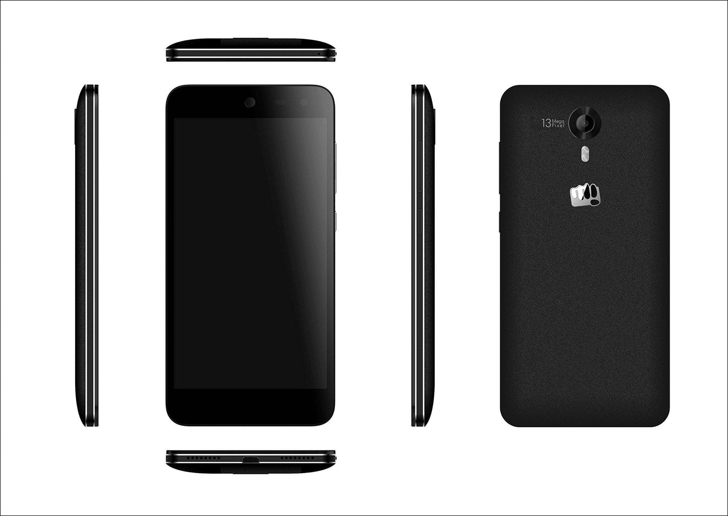 Micromax Canvas Nitro 4G E455 (Black)
