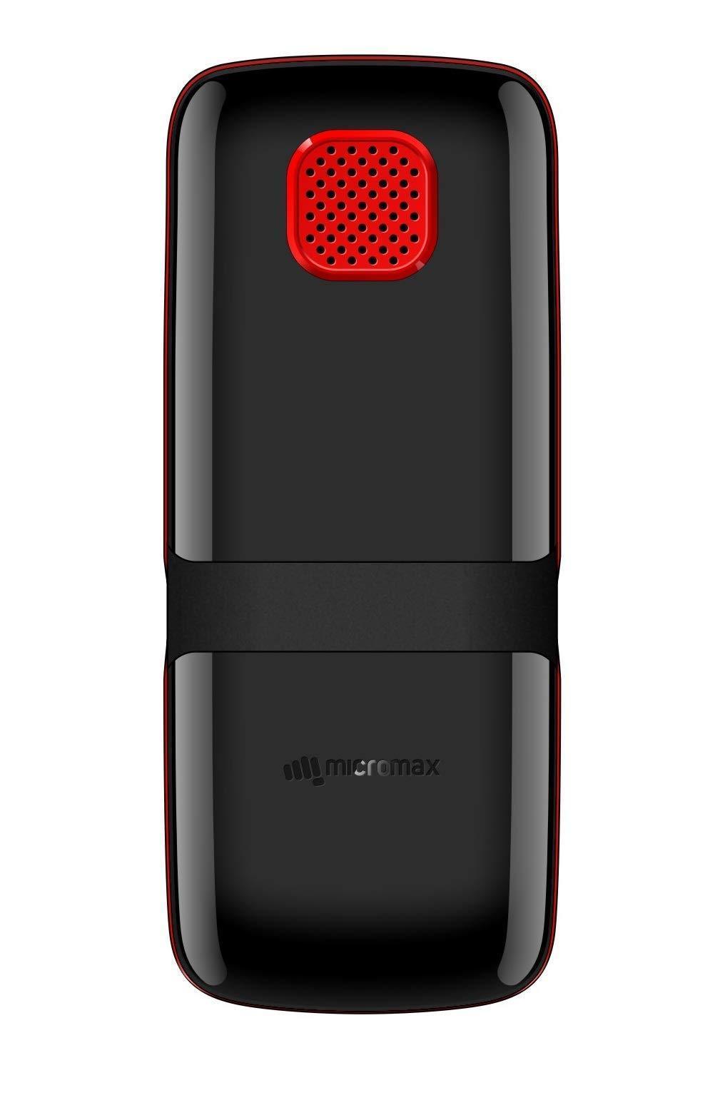 Micromax X412 (Black + Red)