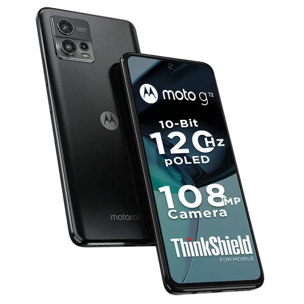 Motorola G72, 128 GB, 6 GB RAM, Meteorite Grey Refurbished