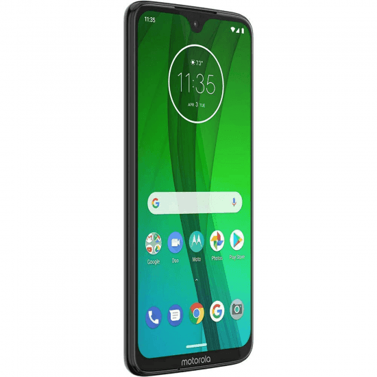 Motorola Moto G7 (Black, 4GB RAM, 64GB Storage) refurbished-