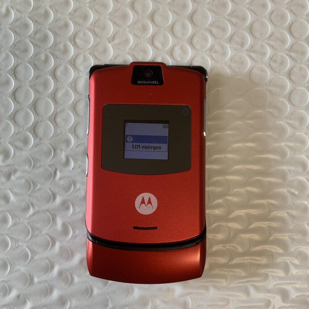 Motorola RAZR V3 Flip Mobile Phone Refurbished