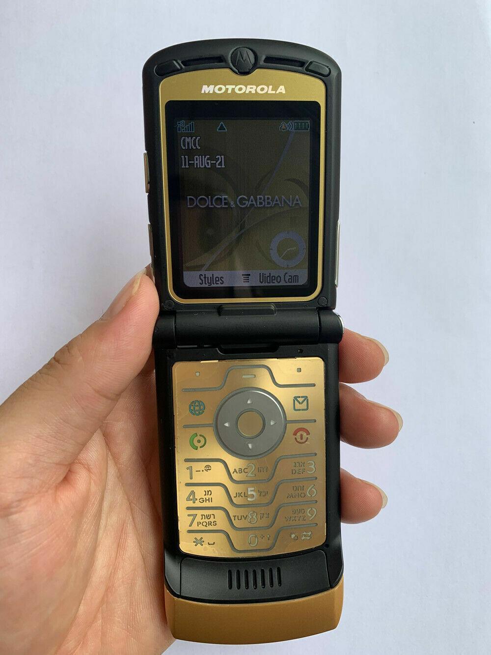 Motorola RAZR V3i GSM 1.23 MP Camera Flip Bluetooth MP3 Refurbished